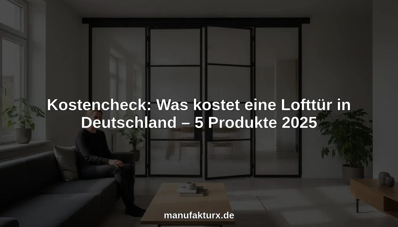 Cos'è una porta loft? Materiali, tipologie di vetro e guida alla configurazione