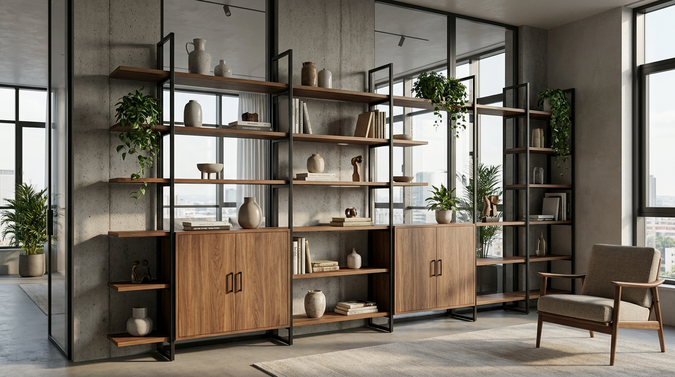 Industrial Loft Doors with Side Panels - Bespoke Design for Contemporary Homes