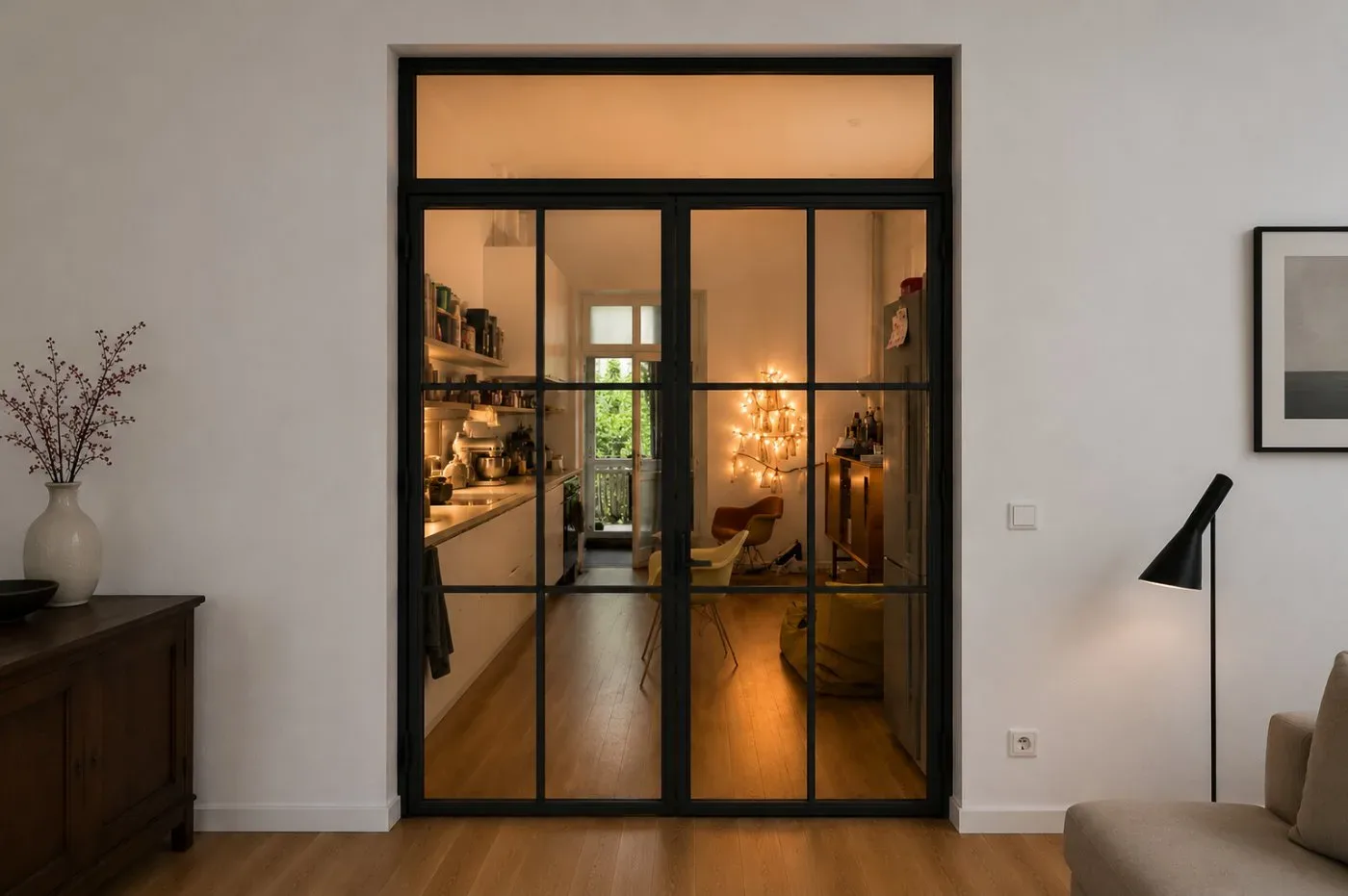 Porta loft con sopraluce: quando conviene, misure minime, vetro di sicurezza e costi