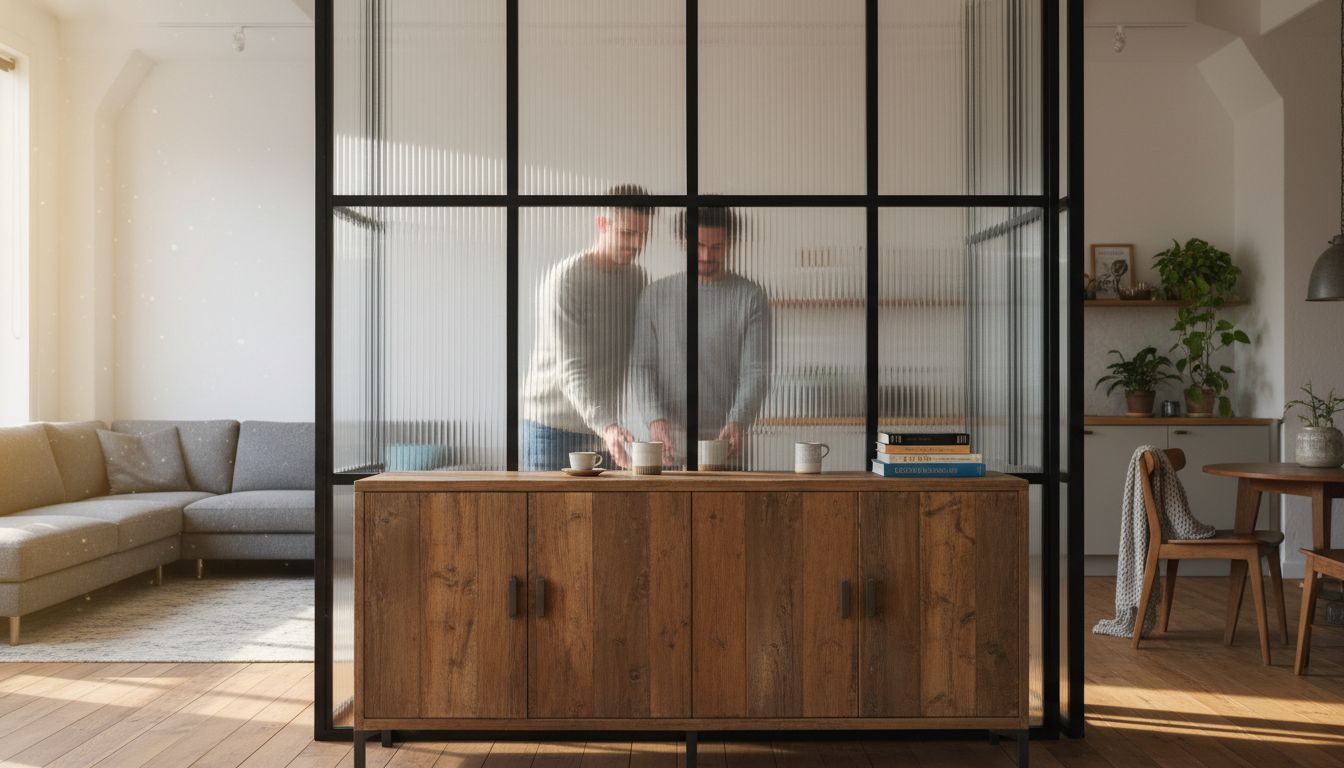 Porte Interne in Vetro e Acciaio: Design Industriale Su Misura