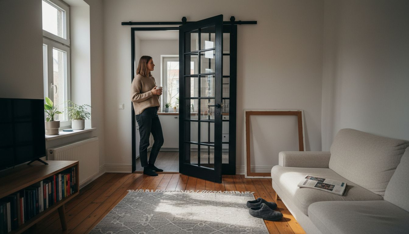 Loftdörr för små rum: Stilfull platsbesparande design