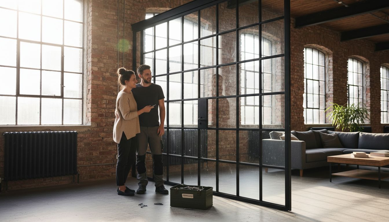 Glasdörrar för loft 2026: Klarglas, strukturglas och nya designmöjligheter