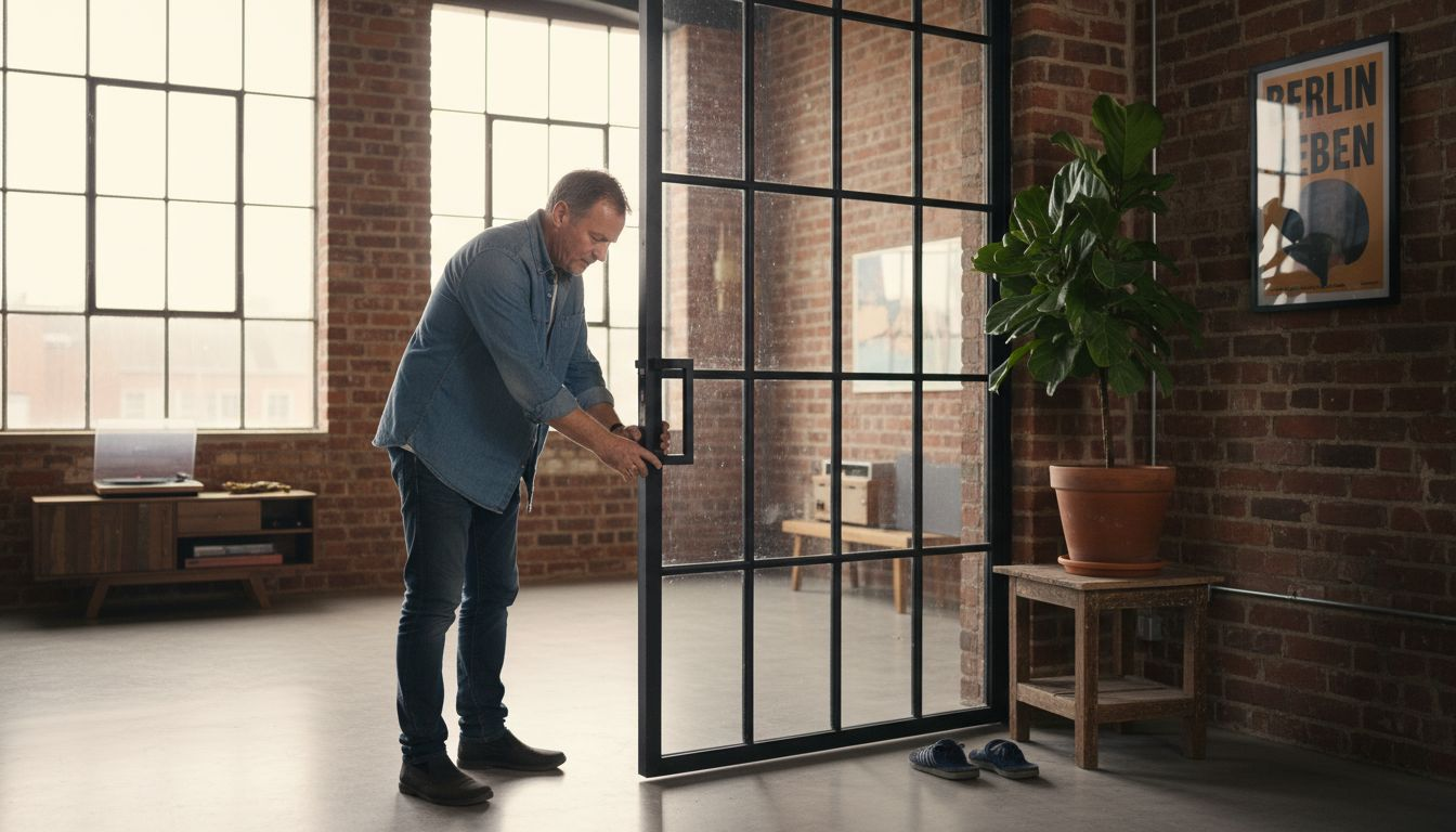 Loftdörr med glas – Hitta rätt typ för ditt hem