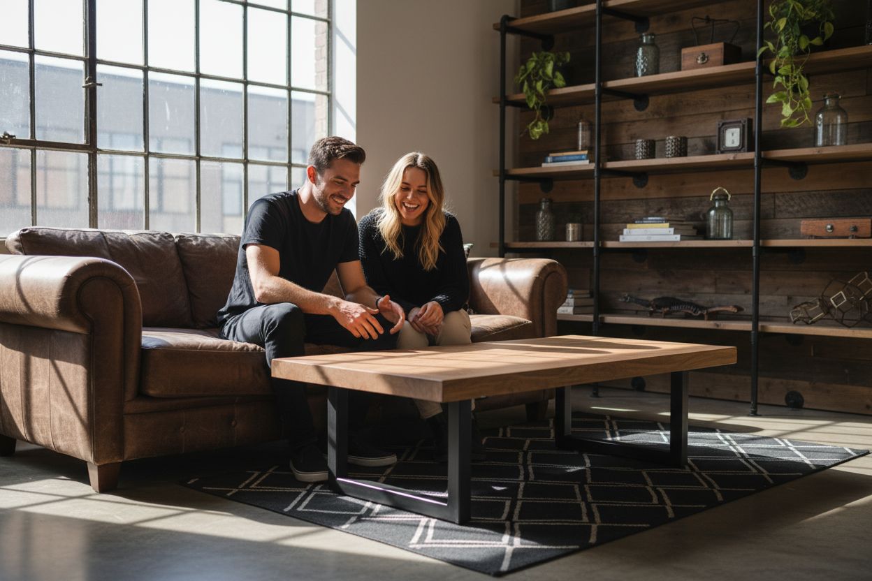 Industrial Style Möbel Alltagsumgebung