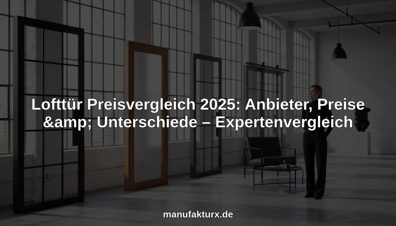 Unterschied Lofttür vs. Normale Tür