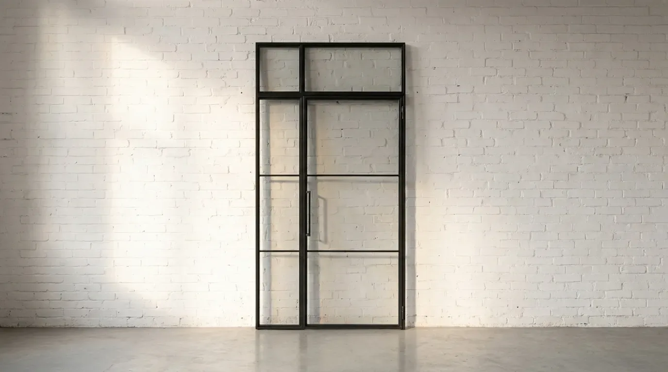 Porte loft : entretien du verre, du cadre et des charnières